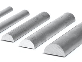 Stainless Steel 316/316L/316Ti Half-Round Bar